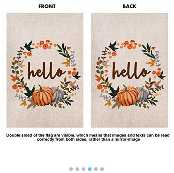 NWT Shmbada 🎃Fall Garden Flag🎃 - Picture 5 of 8